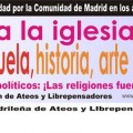 Prohiben anuncio con el lema "Dios a la iglesia; en la escuela, historia, arte y ciencia" en los autobuses de Madrid