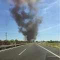 Cuatro muertos en el accidente de un avión militar en Sevilla