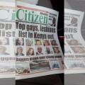 Un diario de Kenia publica un listado con fotos y nombres de “gays y lesbianas”
