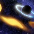 Los agujeros negros pueden hacer brillar la materia oscura
