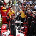 Juan Pablo Montoya gana las 500 Millas de Indianápolis
