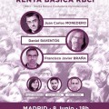 Acto de presentación de la propuesta Renta Básica Ciudadana Incondicional - Círculo Podemos Renta Básica