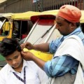 Limpiadores de orejas en la India