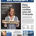 Vergonzosa portada de Marhuenda contra Manuela Carmena