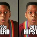 El 90% de los hipsters son en realidad nerds con barba de tres días