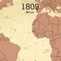 El comercio de esclavos en el Atlántico, en dos minutos [ENG]