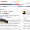 Directivo de Telemadrid propaga su visión franquista del Valle de los Caídos en blog de la cadena