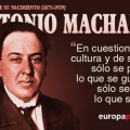 Aniversario de Antonio Machado: algunos de sus mejores versos para recordarle