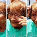 Abuela llora en cola de Pdval: "Es triste las colas a esta edad que yo tengo"