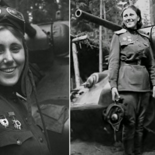 La rusa que se compró un tanque para vengar a su marido en la Segunda Guerra Mundial