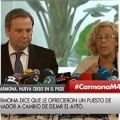 Carmona no descarta estar en el gobierno de Carmena: “Haré lo que tenga que hacer”
