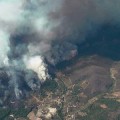El incendio de la Sierra de Gata sigue sin control tras quemar 5.000 hectáreas