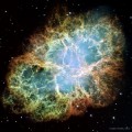 La nebulosa del Cangrejo por el Hubble