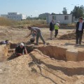 Aparecen en Tiro Janer (Cádiz) 8 hornos, 3 grupos de ánforas y 45 enterramientos fechados entre el siglo I y el III a.C