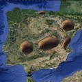 El mapa de los agujeros de España