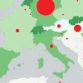 Cómo se distribuyen los refugiados por Europa en la peor crisis desde la II Guerra Mundial (MAPA)