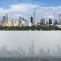 Así lució el cielo azul en Pekín después de dos semanas sin 2,5 millones de coches [ENG]