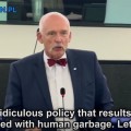 Un eurodiputado polaco llama "basura humana" a los refugiados
