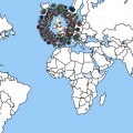 Este mapa te permite explorar la historia de las migraciones de todos los países del mundo