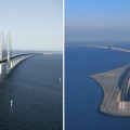 Un puente que se adentra bajo el mar: la fantástica obra de ingeniería que une Dinamarca y Suecia