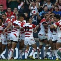 Japón sorprendió a Sudáfrica en el debut del mundial de rugby