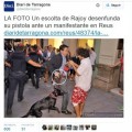 Mentiras y medias verdades sobre el escolta de Rajoy que "desenfundó" su arma en Reus