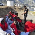 Dos muertos y veinte heridos en la frontera con Ceuta