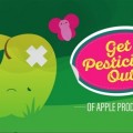 Greenpeace encuentra un "cóctel químico" en manzanas de producción convencional