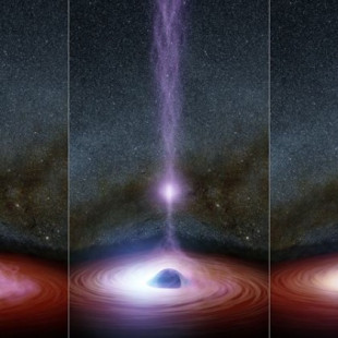 La corona de un agujero negro desata un resplandor de rayos X