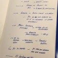 Las notas de la libreta de Pablo Iglesias para su reunión con Mariano Rajoy