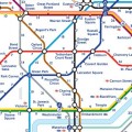 El primer mapa oficial de metro que muestra cuánto se tarda en ir andando entre paradas [ENG]