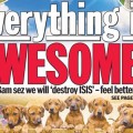 "Todo es maravilloso", la portada de un periódico contra sus críticos tras el ataque de San Bernardino [eng]