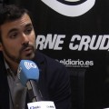 Alberto Garzón: "En Podemos nunca quisieron pactar con IU, solo ficharme como si fuera Messi"