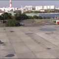 Dron de la policía japonesa capturando a otro dron