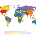 La cantidad de vacaciones que por ley tienes según cada país (INFOGRÁFICO)