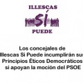 Podemos reniega de sus dos concejales de Illescas, gracias a los cuales gobierna el PSOE
