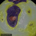 Tormenta en el ártico lanzará vientos huracanados sobre el Reino Unido e Islandia (Eng)