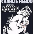 El asesino sigue suelto: así es la portada de Charlie Hebdo en el aniversario de la matanza