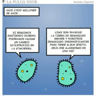 Cianobacterias (humor gráfico)