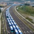 China lanza la flota más grande de autobuses eléctricos del mundo