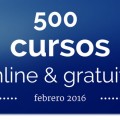 500 cursos universitarios, online y gratuitos que inician en febrero