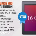 Toda la información sobre la nueva tablet de Ubuntu [EN]