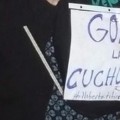 La Policía identifica a una joven en el carnaval de Gijón por llevar una pancarta de 'Gora la cuchufl-ETA'
