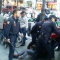 Brutalidad policial, detenciones y amenazas en el encierro de Bankia