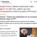 La diputada del  PP Ana María Aguiló revela por error su cuenta ‘troll’ de Twitter