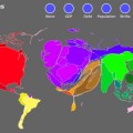 Mapa interactivo de cómo compartimos el mundo [ENG]