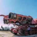 Historia del Big Wind, el increíble tanque ruso que se convirtió en un épico coche de bomberos