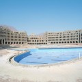 Las ruinas del faraónico resort de lujo inacabado en medio del desierto de Egipto