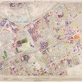 Intrincados mapas con códigos de colores para marcar los daños de los bombardeos de Londres entre 1939 y 1945  (eng)