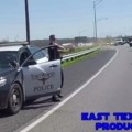 Policía de Texas lanza spray pimienta a motociclistas [ENG]
